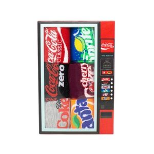 Coca-Cola Cherry Coke Zero Sprite Fanta Vending Machine Crew Socks Mens Womens
